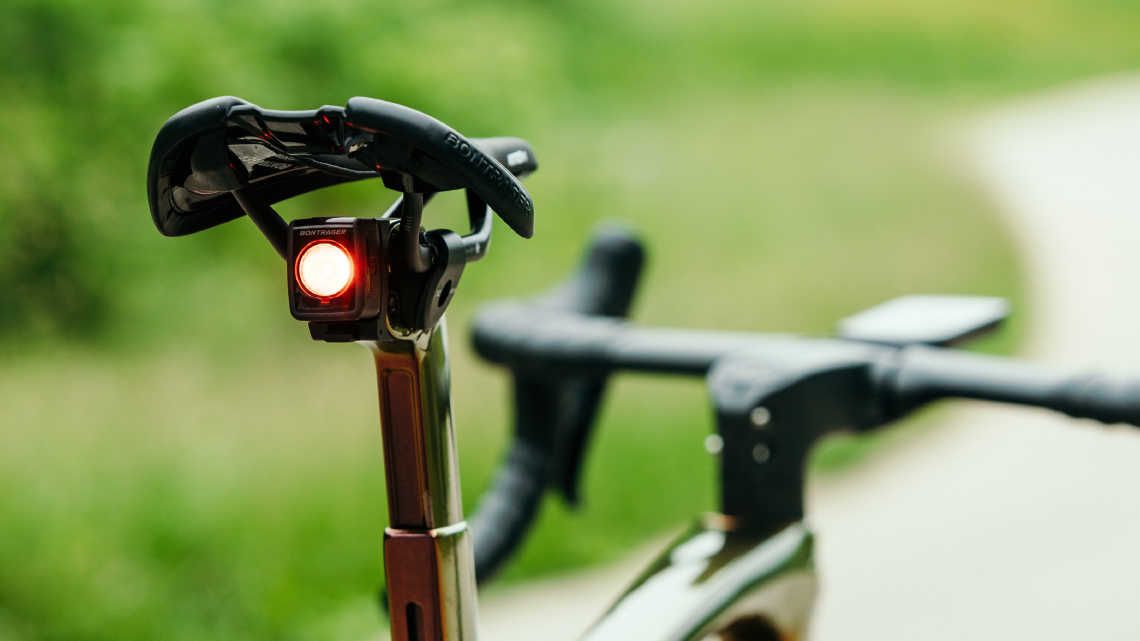 Presente para ciclista, luz traseira para bicicleta
